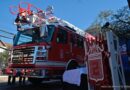 Bomberos de Ñuñoa reciben nuevo carro con escala telescópica entregado por el Gobierno de Santiago